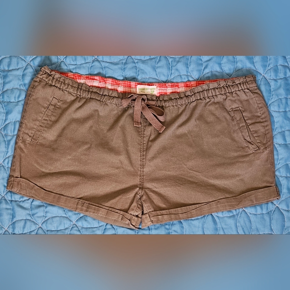 Dream Out Loud Drawstring cotton shorts